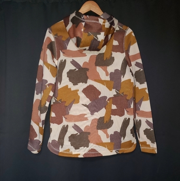 Liv Camo Hoodie Half Zip Size Medium - Picture 2 of 10